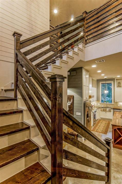 rustic farmhouse railing ideas